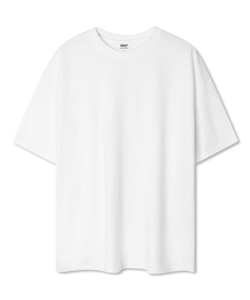 소프트 오버핏 반팔 티셔츠 (white)
