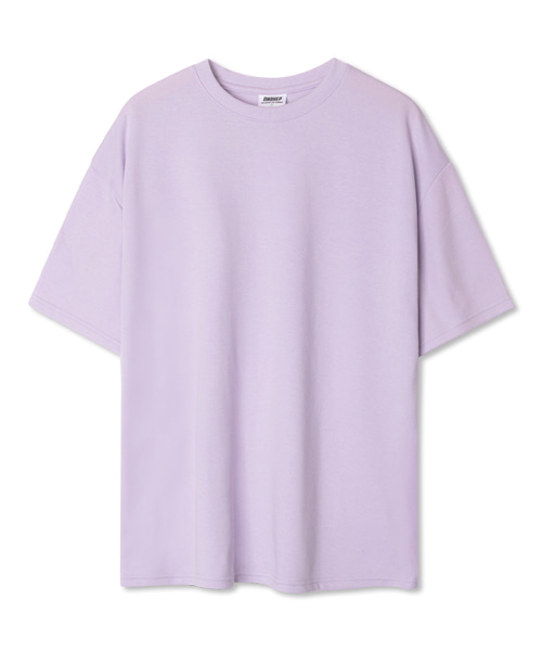 소프트 오버핏 반팔 티셔츠 (purple)
